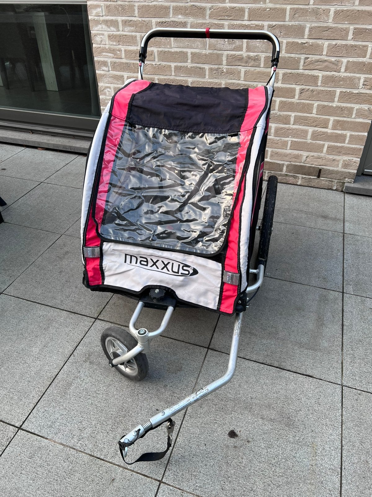 Fietskar 2 kinderen (baby kan ook), Fietsen en Brommers, Fietsaccessoires | Aanhangwagens en Karren, Zo goed als nieuw, Ophalen