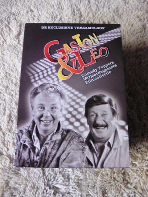 Gaston & Leo: Exclusieve Verzamelbox (14 dvd's), Ophalen of Verzenden, Zo goed als nieuw, Tv-programma of Sketches