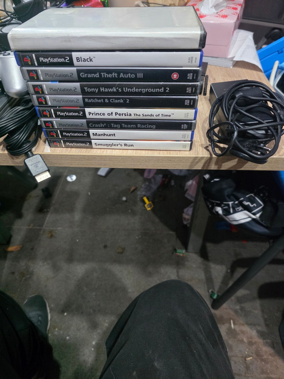 playstation 2 + 2x controller 1x memorykaart  + 9 games, Consoles de jeu & Jeux vidéo, Enlèvement, Utilisé, Contrôleur, PlayStation 2