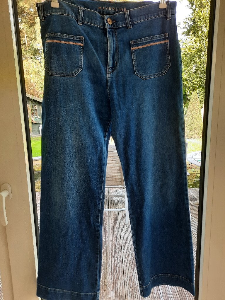 Mooie broek MAYERLINE - 46, Mayerline, Taille 46/48 (XL) ou plus grande, Comme neuf, Longs