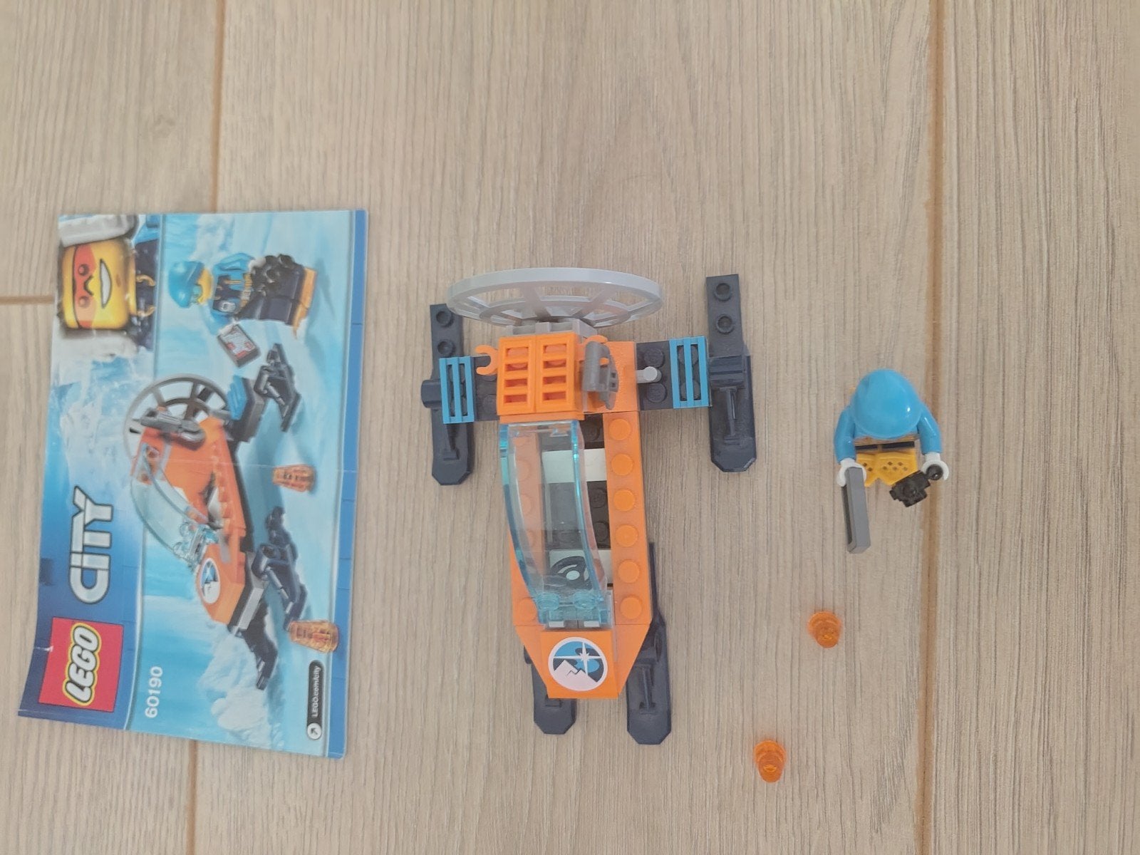 Lego city 60190, Ophalen, City, Lego, Inclusief instructies