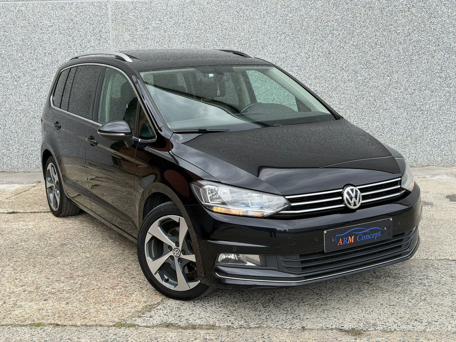 Volkswagen Touran 2.0 TDI diesel 2016 EURO 6b 5pl Pano/cuir, Autos, Volkswagen, Achat, Euro 6, Entreprise, Noir