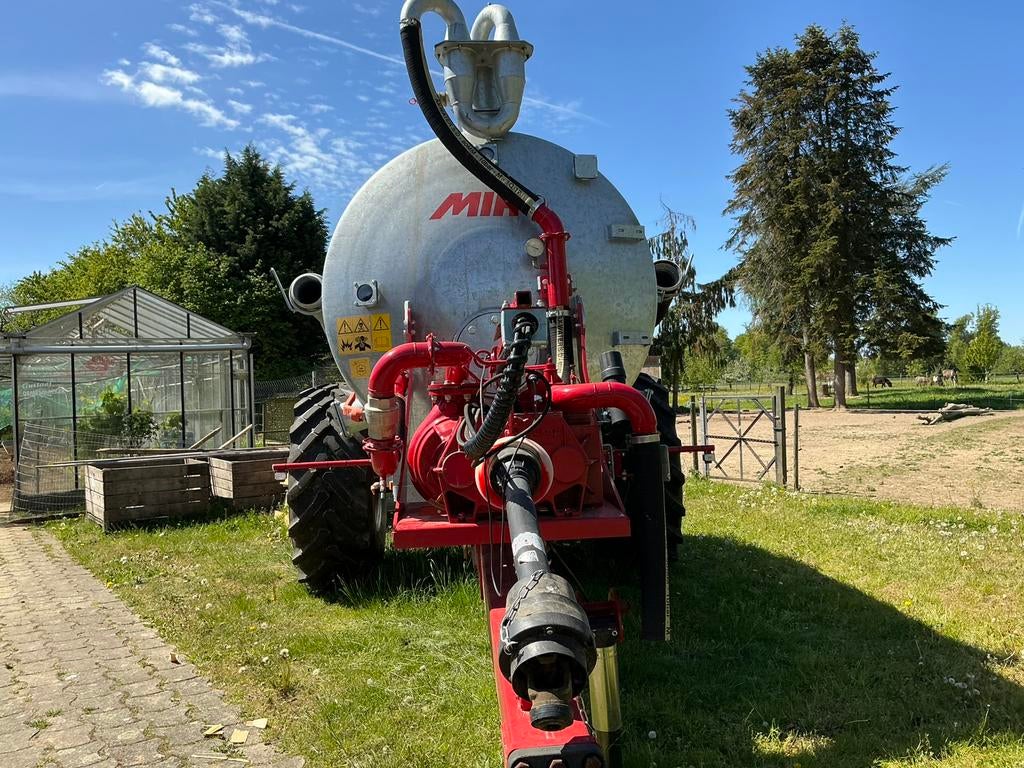 Watervat met sproeiarm, Enlèvement
