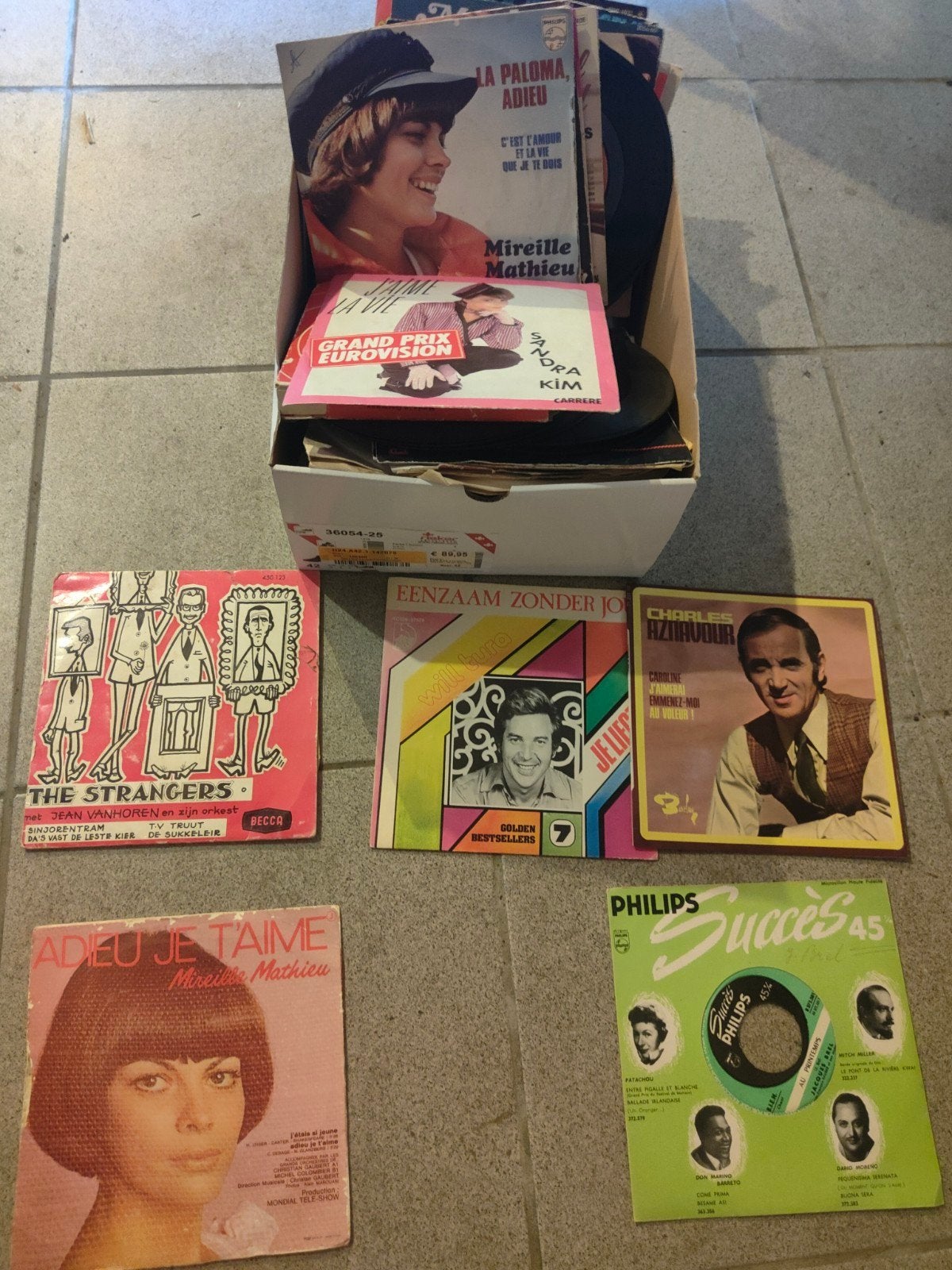 lot lp's en singles, Ophalen, Gebruikt, LP