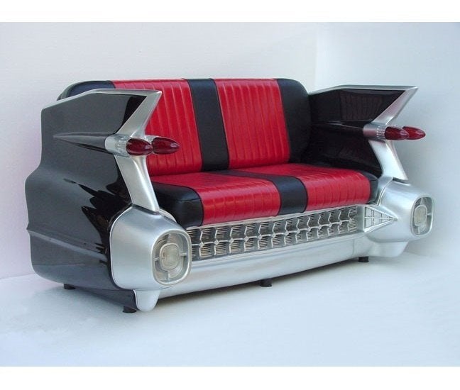 Canapé Cadillac - Siège auto - avec éclairage - 195 cm, Enlèvement, Neuf