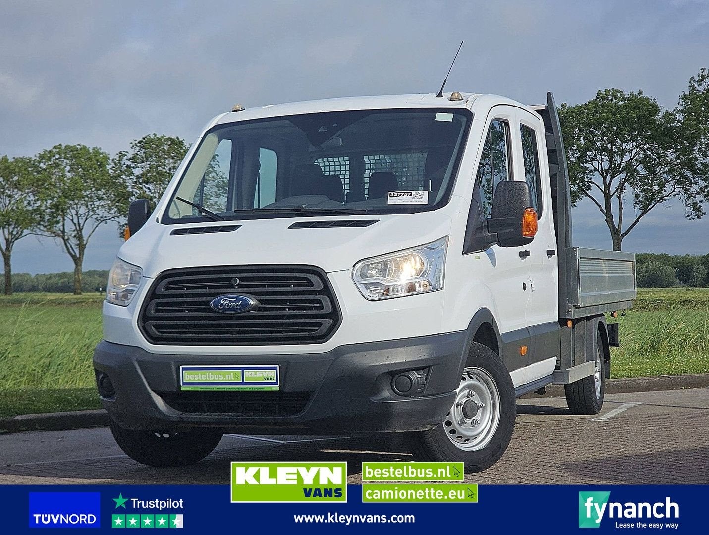 Ford TRANSIT 2.2 Dub.Cab Open-Laadbak, Auto's, Wit, Bedrijf, Ford, Te koop