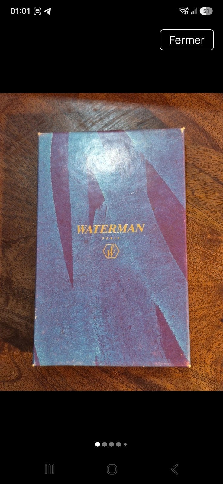 Stylo-plume Waterman Maestro avec boîte et étui, Enlèvement ou Envoi, Stylo, Waterman, Avec boîte