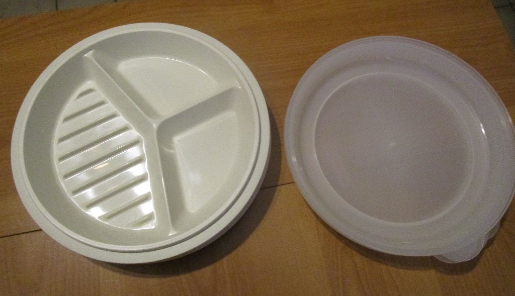 4 Nieuwe picknick  borden met deksel, Hobby en Vrije tijd, Picknickmanden, Ophalen, Nieuw