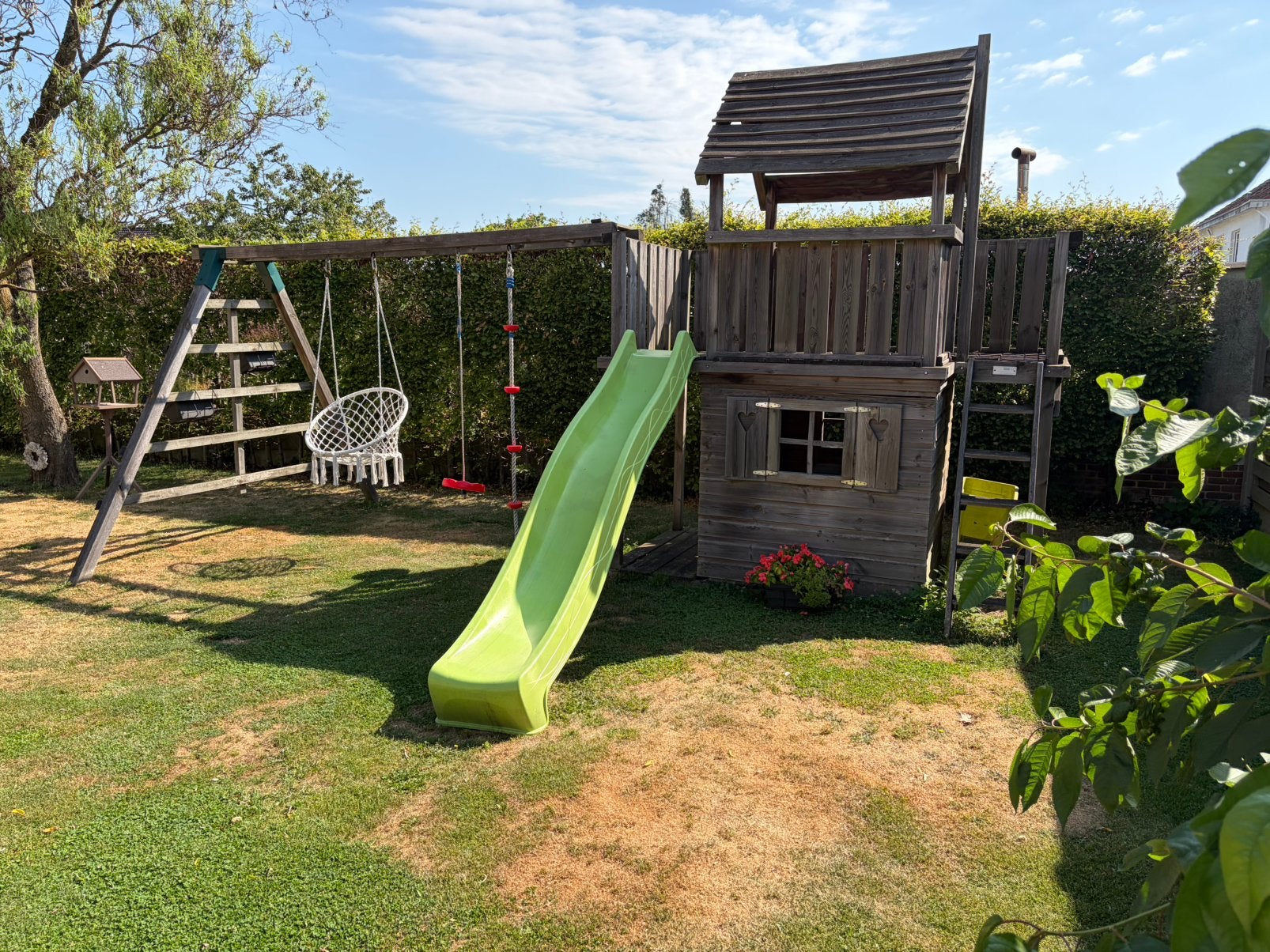 Speeltoestel van tuinhout neerkant, Kinderen en Baby's, Ophalen, Gebruikt