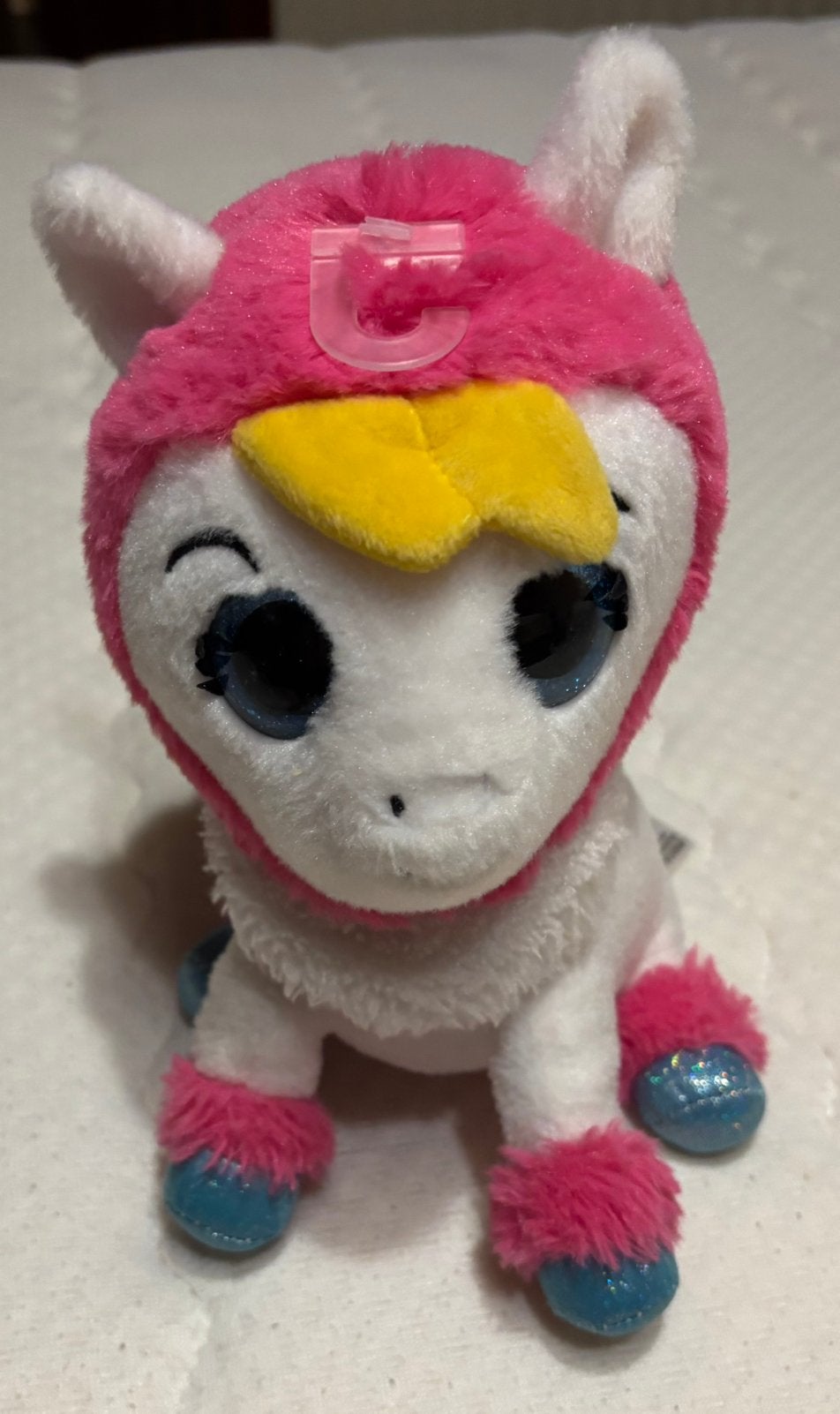 K3 knuffel met liefjes van K3., Kinderen en Baby's, Speelgoed | Knuffels en Pluche, Paard, Met geluid, Overige karakters, Ophalen of Verzenden