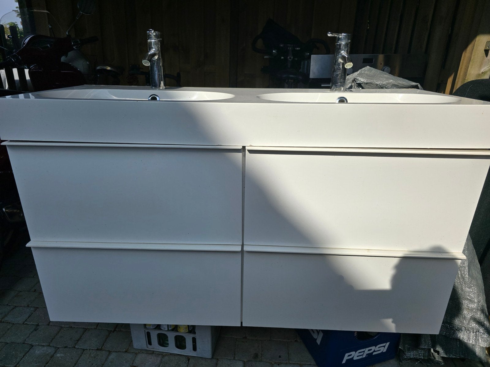 armoire de salle de bain, Enlèvement, Utilisé, Meuble lavabo