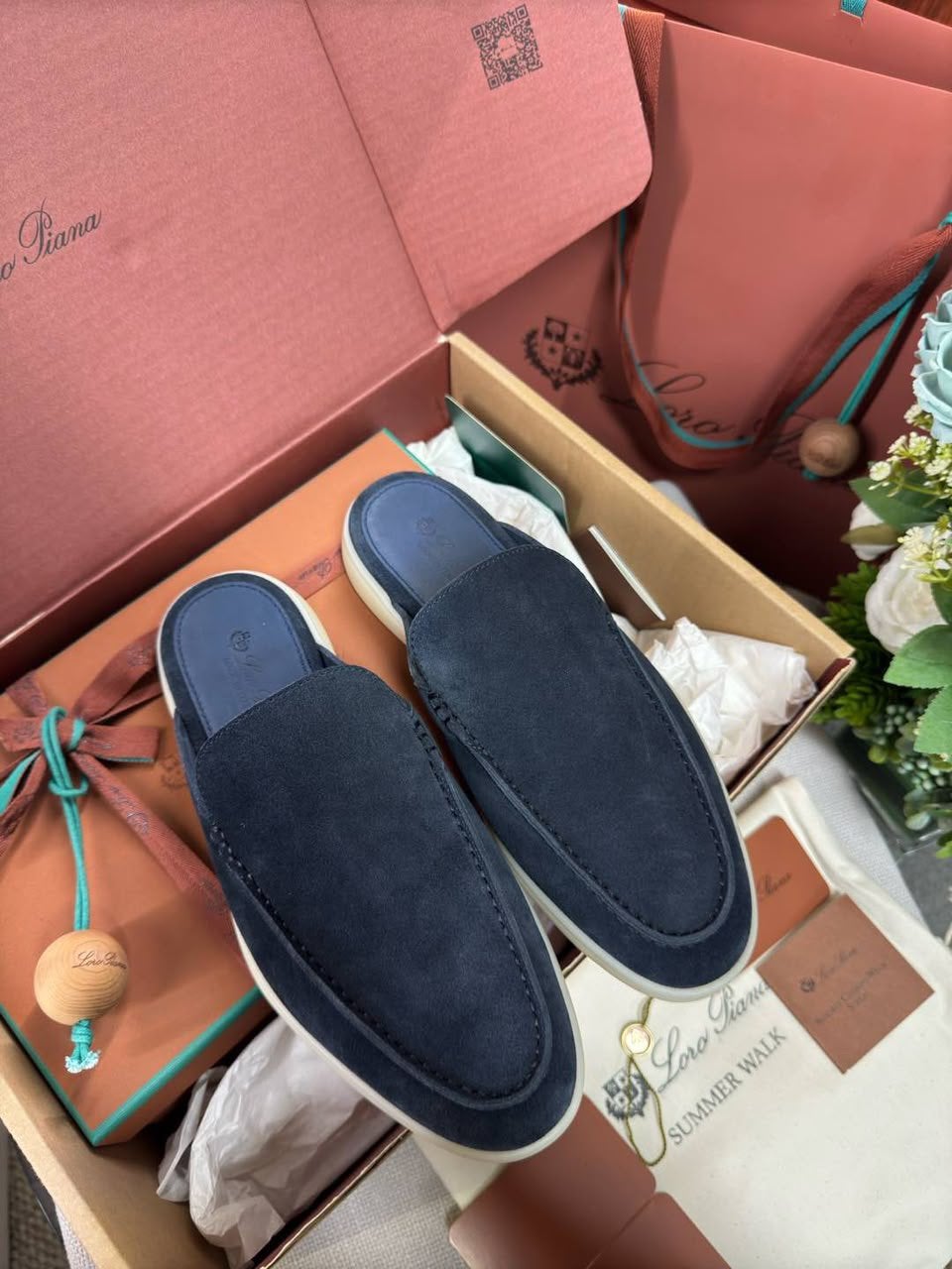 LORO PIANA MEN'S BABOUCHE WALK LOAFERS BLAUW mt.42,43,44, Vêtements | Hommes, Chaussures, Neuf, Enlèvement ou Envoi, Flâneurs