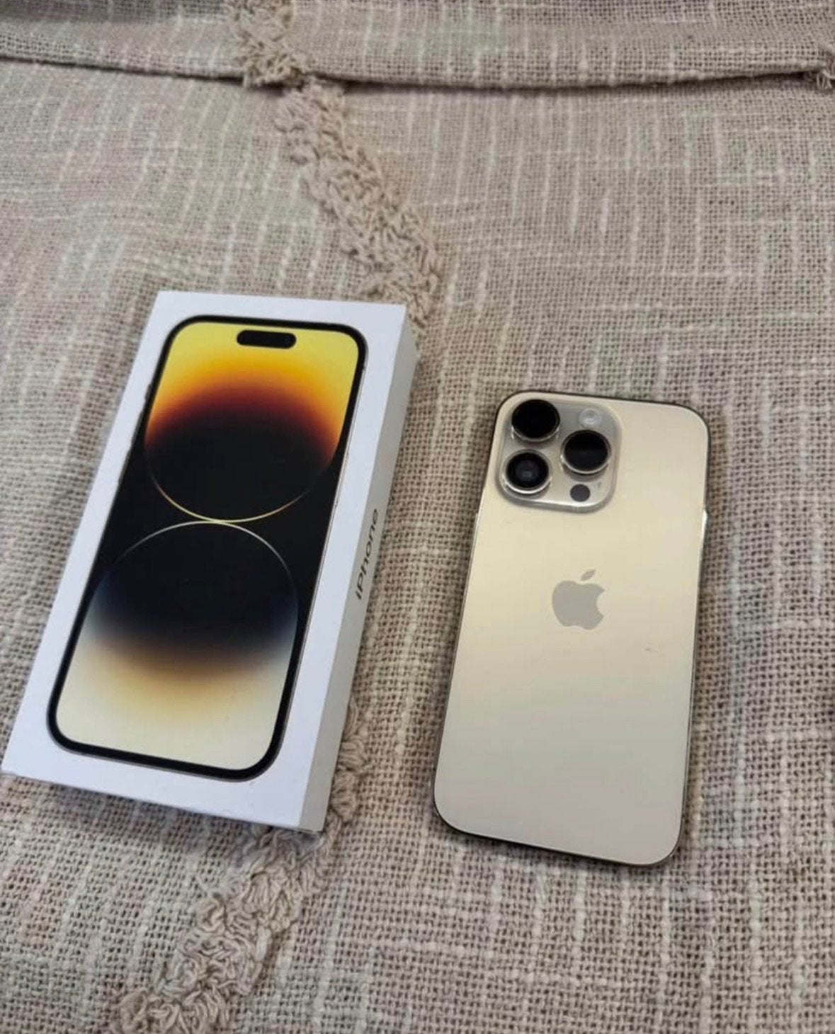 iPhone 14 Pro 256 Go, Télécoms, Enlèvement ou Envoi, Comme neuf, Or, IPhone 14