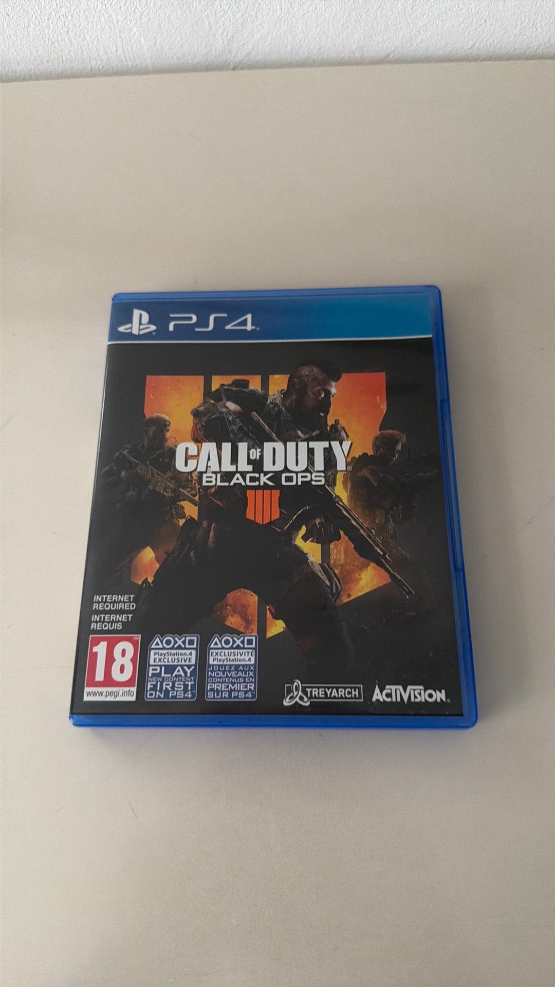 Call of Duty : Black Ops 4 pour PS4, Online, À partir de 18 ans, Comme neuf, Autres genres
