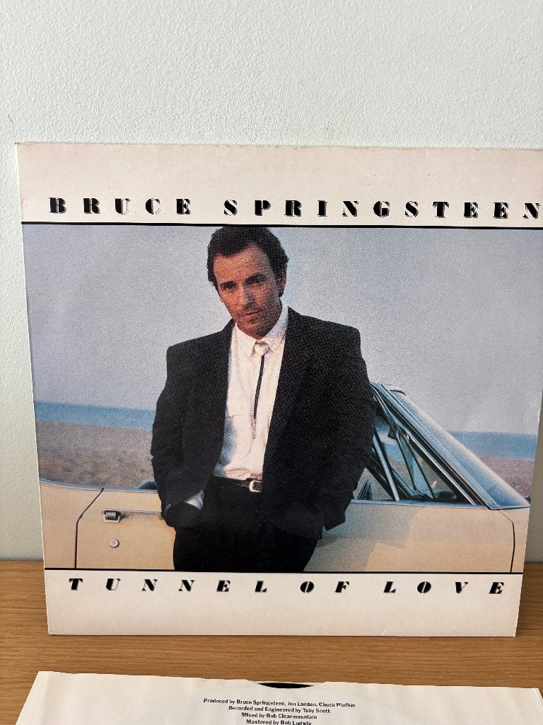LP - Bruce Springsteen - Tunnel de l'amour, CD & DVD, Vinyles | Rock, Enlèvement ou Envoi, Utilisé, LP, 12 pouces