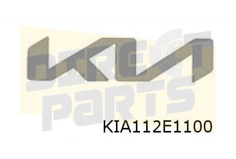 Kia EV9 (11/23-)  embleem logo "KIA" voorzijde Origineel! 86, Kia, -, Verzenden, -