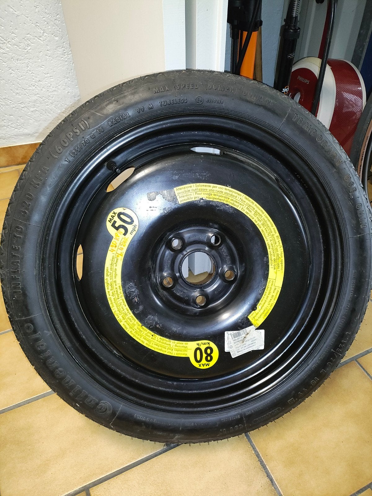 roue galette, Enlèvement, Comme neuf