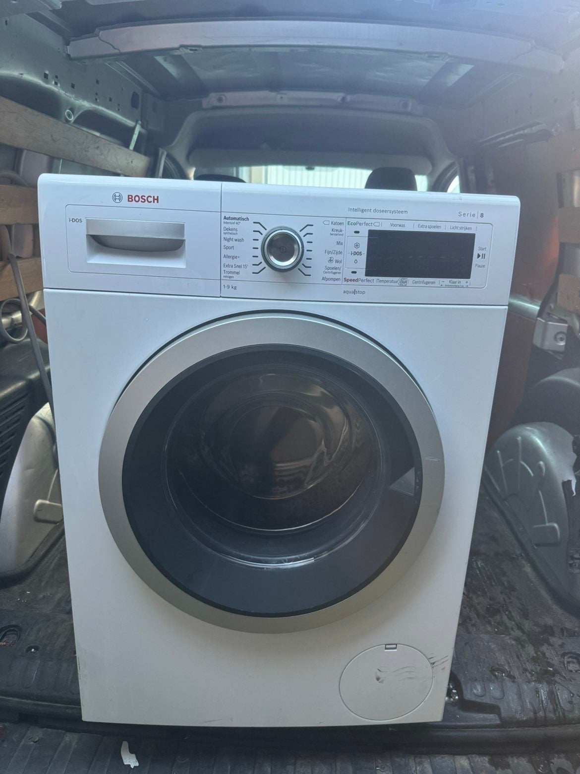 BOSCH WASMACHINE 9KG A+++ (GARANTIE), Ophalen