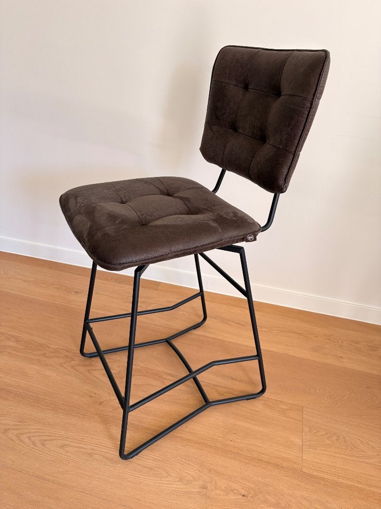 2 hoge eetkamerstoelen Henders&Hazel, Maison & Meubles, Tabourets de bar, 90 cm ou plus, Avec repose-pieds, 2 tabourets, Enlèvement