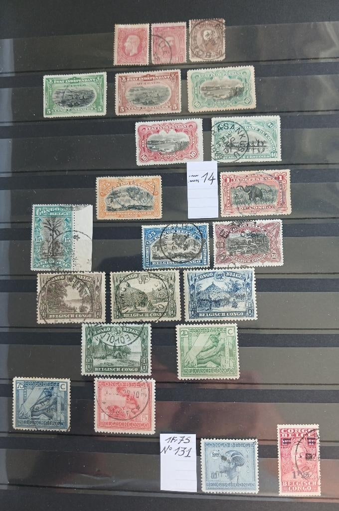 Timbres-poste du Congo et autres Rwanda...10 photos, Envoi, Autres pays, Affranchi