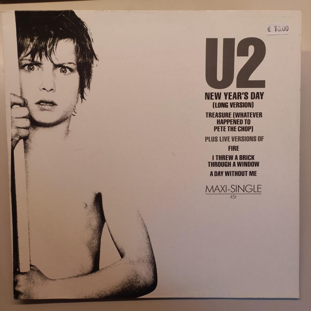 Maxi single U2 - New Year's Day (long version), Enlèvement