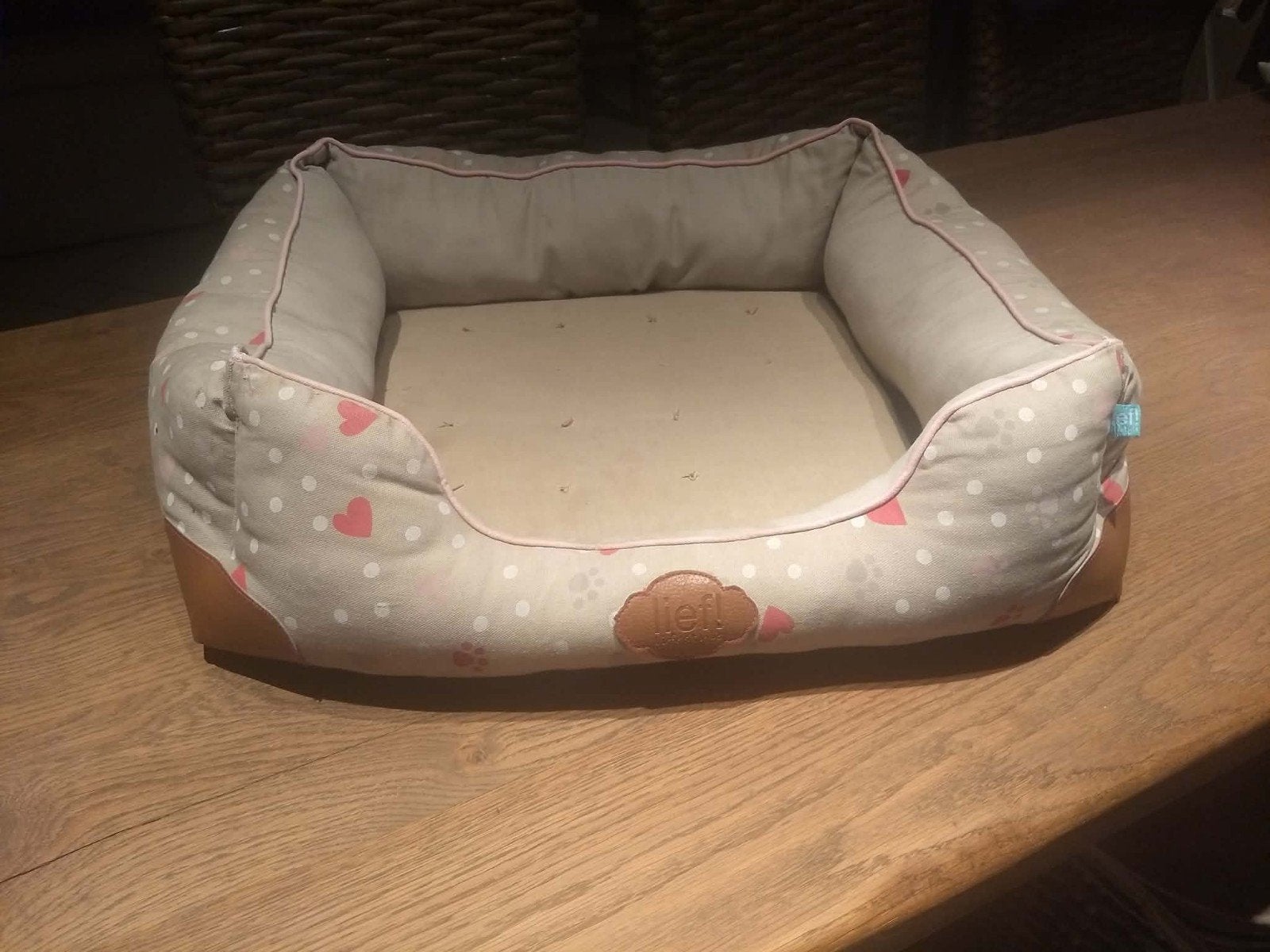 honden mandje lief, Ophalen of Verzenden, Zo goed als nieuw, Polyester