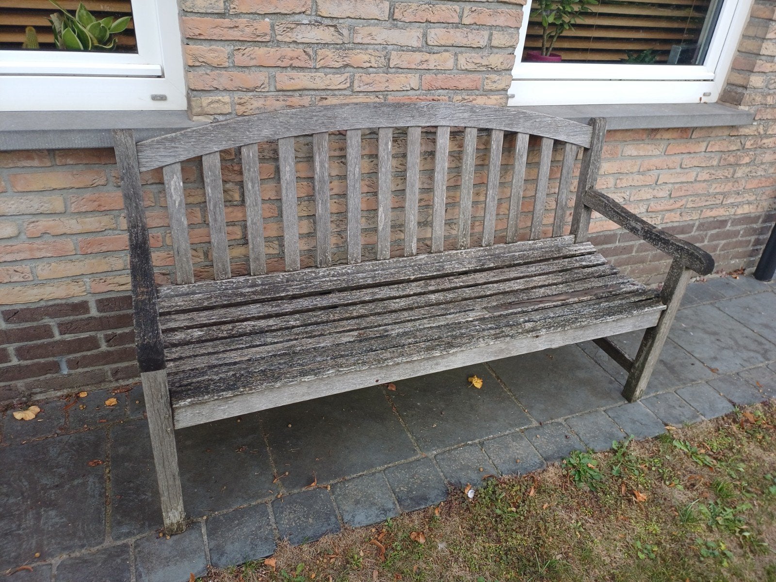 Tuin bank gratis, Tuin en Terras, Ophalen, Gebruikt, Hout