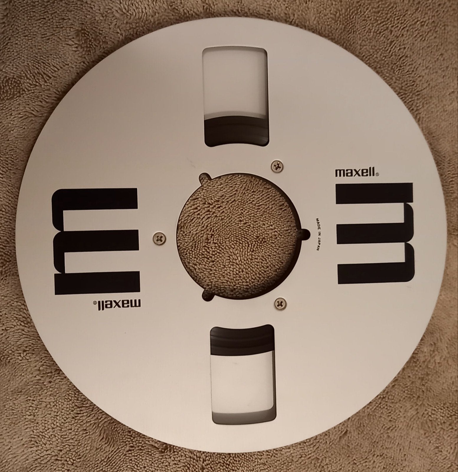 maxell alu reel to reel spoel, TV, Hi-fi & Vidéo, Enregistreurs audio, Enlèvement ou Envoi, Pièce