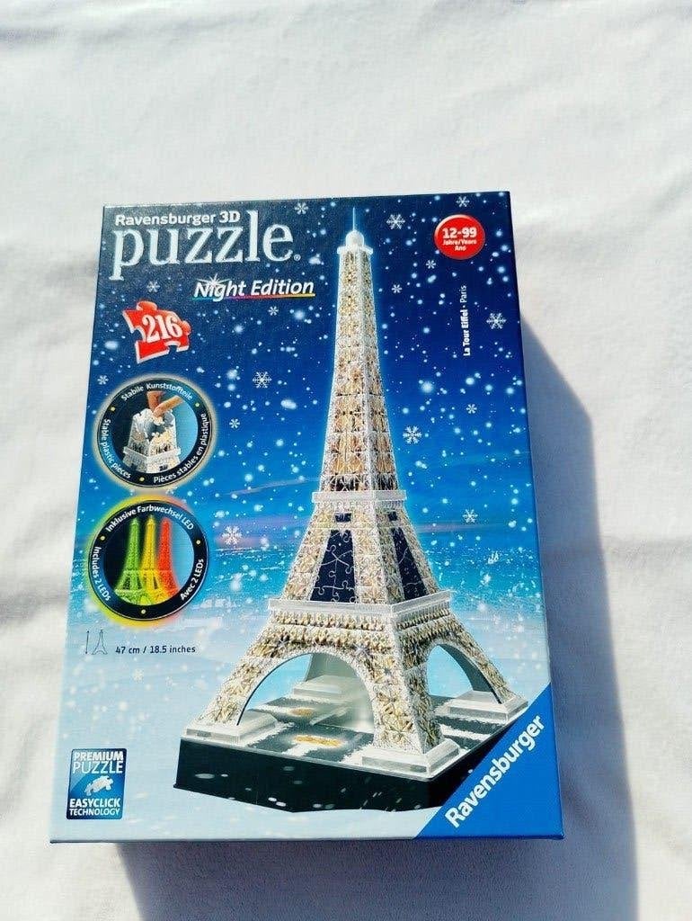 ravensburger Night edition eiffel toren, Ophalen of Verzenden
