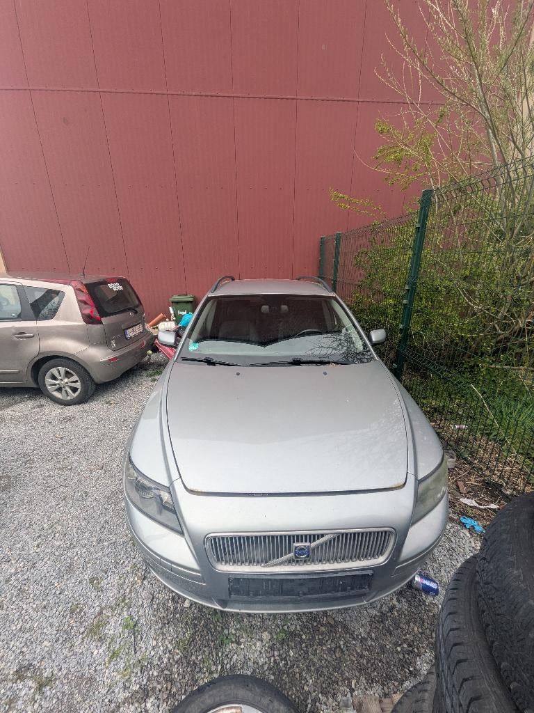 Volvo V50 1800i 2006 - EXPORT -, Auto's, Voorwielaandrijving, Zwart, 4 cilinders, Leder en Stof