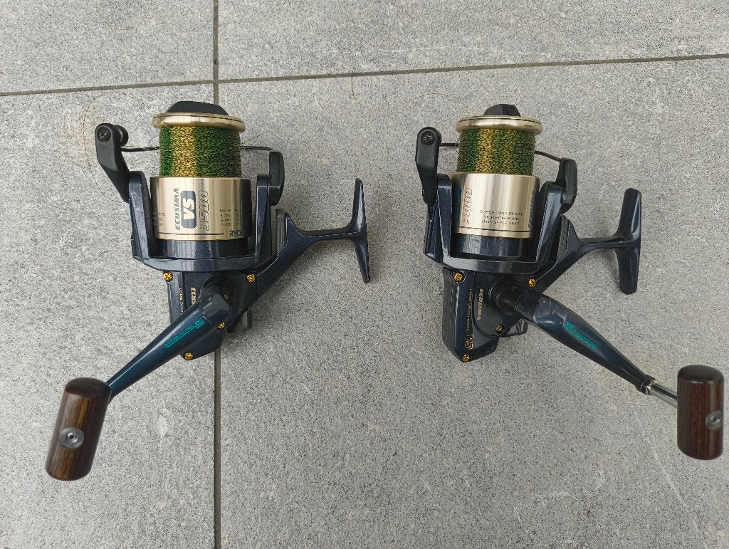 Set van 2 Ryobi Ecusima VS Vismolens (VS-3500/3000), Ophalen, Gebruikt, Molen