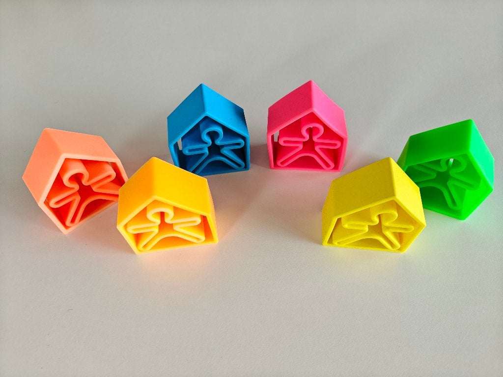 Dena Siliconen huisjes en mannetjes, Ophalen, Zo goed als nieuw, Overige typen