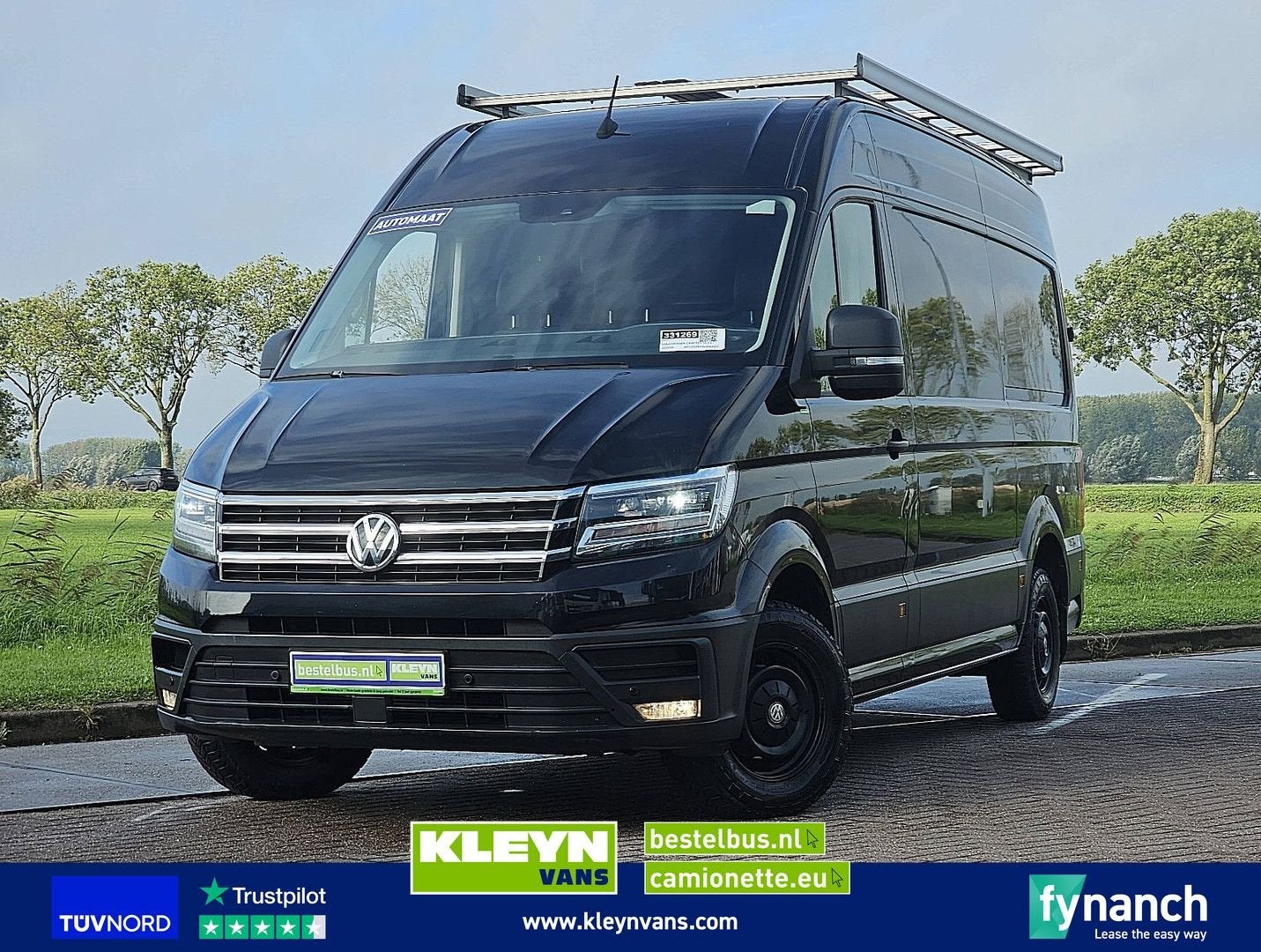Volkswagen CRAFTER 35 2.0 L3H3 LED Automaat 140Pk Imperiaal, Automaat, Parkeercamera, Zwart, Bedrijf
