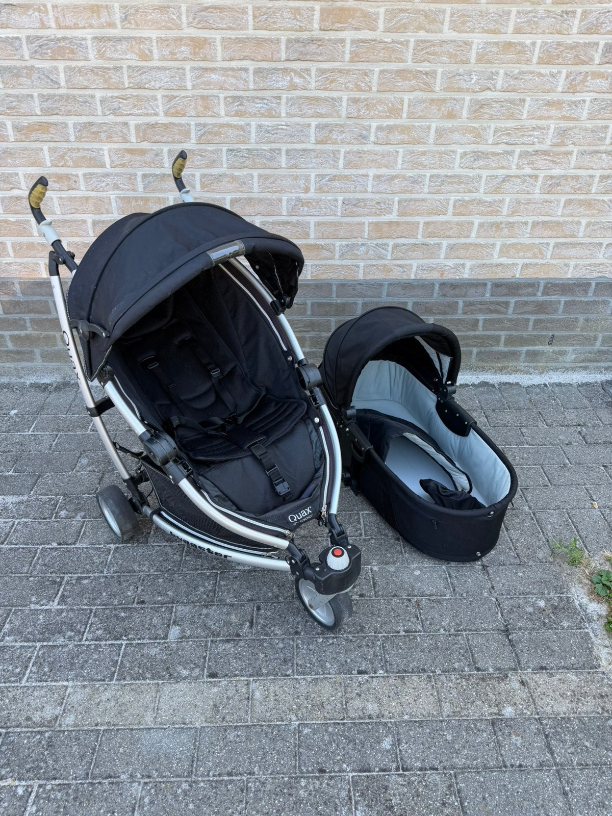 Kinderwagen, Kinderen en Baby's, Gebruikt, Met reiswieg, Ophalen, Kinderwagen