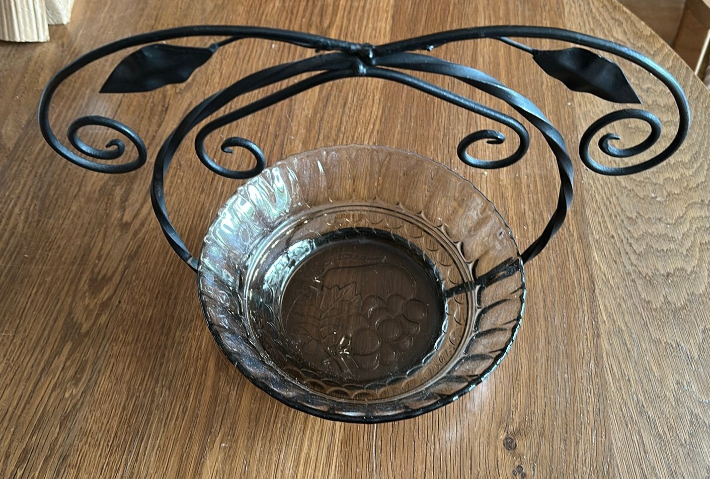 coupe à fruits, Rond, Comme neuf, Verre, Enlèvement