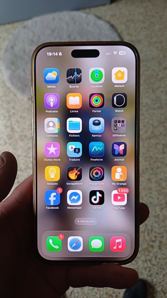 Iphone 17 pro max 256gb a echanger, Télécoms, Téléphonie mobile | Apple iPhone, Enlèvement, Comme neuf
