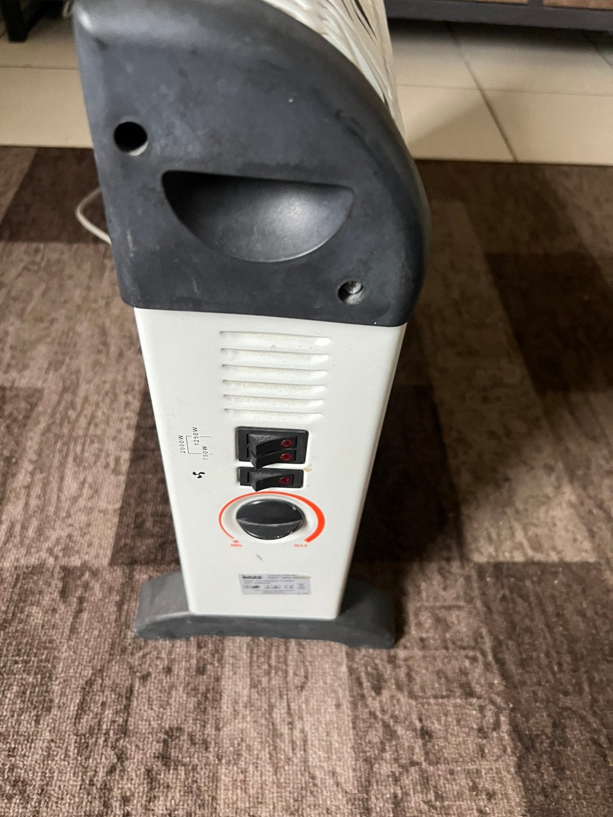 Elektrische verwarming, Enlèvement, Utilisé