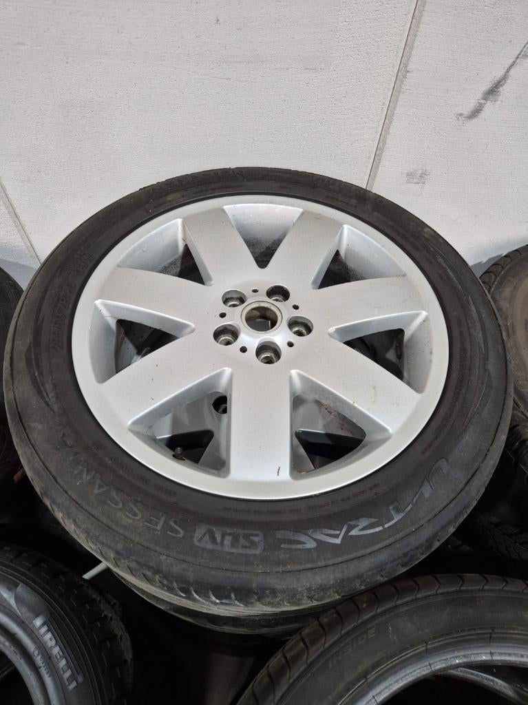 4 velgen Range Rover L322 20 inch 7 spoke, Auto-onderdelen, Ophalen, Gebruikt, 255 mm, Velg(en)