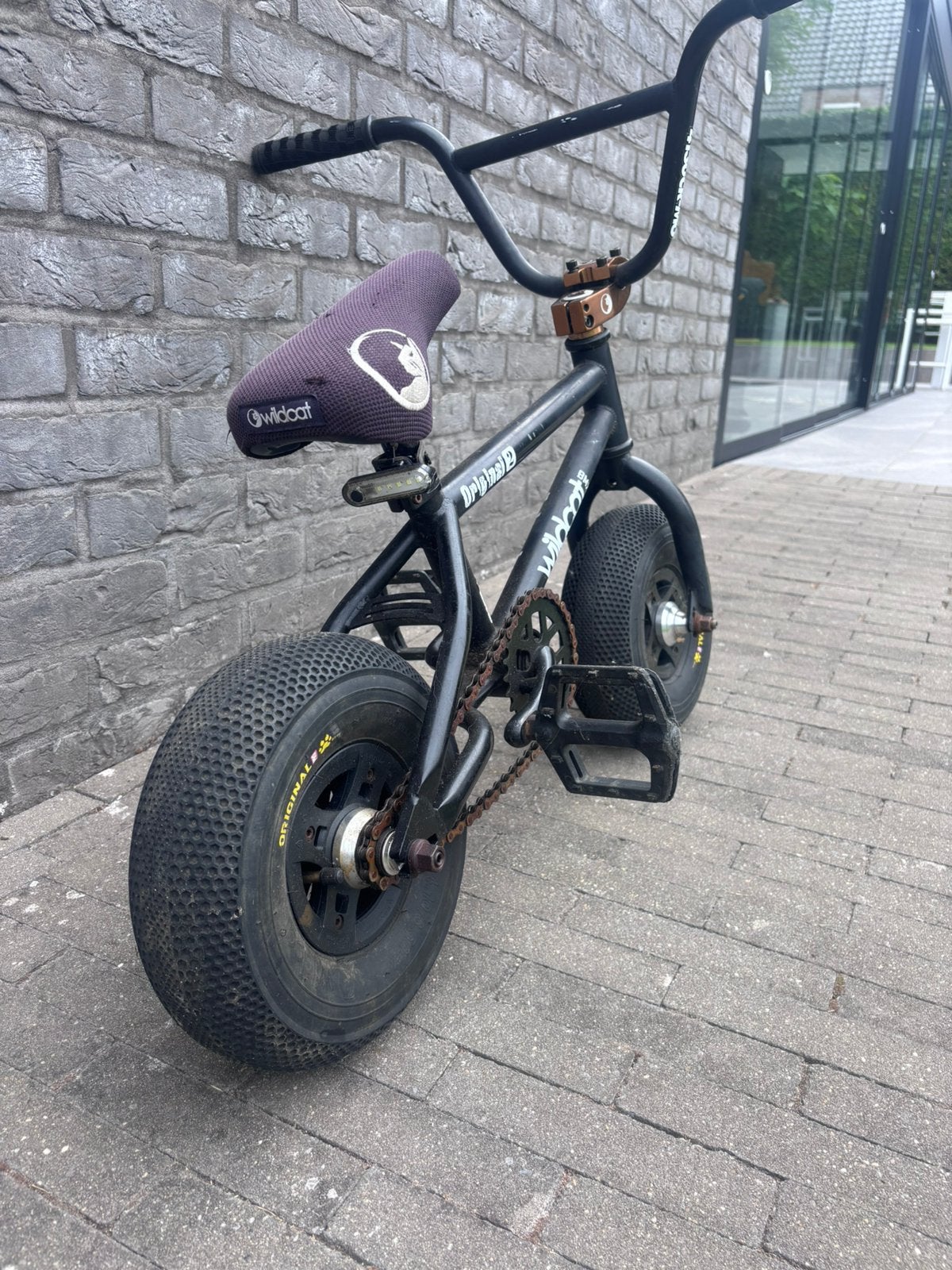 Wildcat mini BMX in het zwart, Enlèvement, Utilisé, Autres types