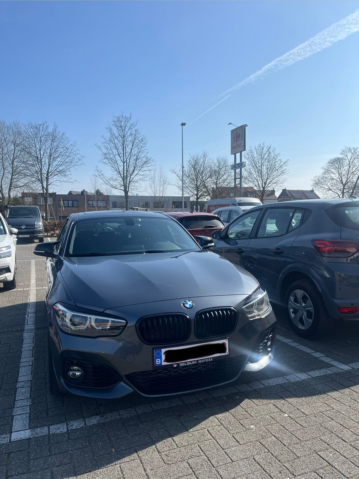 BMW 118i M pakket automaat shadowline, Automaat, Alcantara, Particulier, Te koop