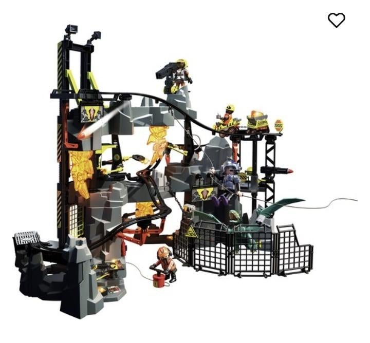 Playmobil dino mine rise, Enlèvement