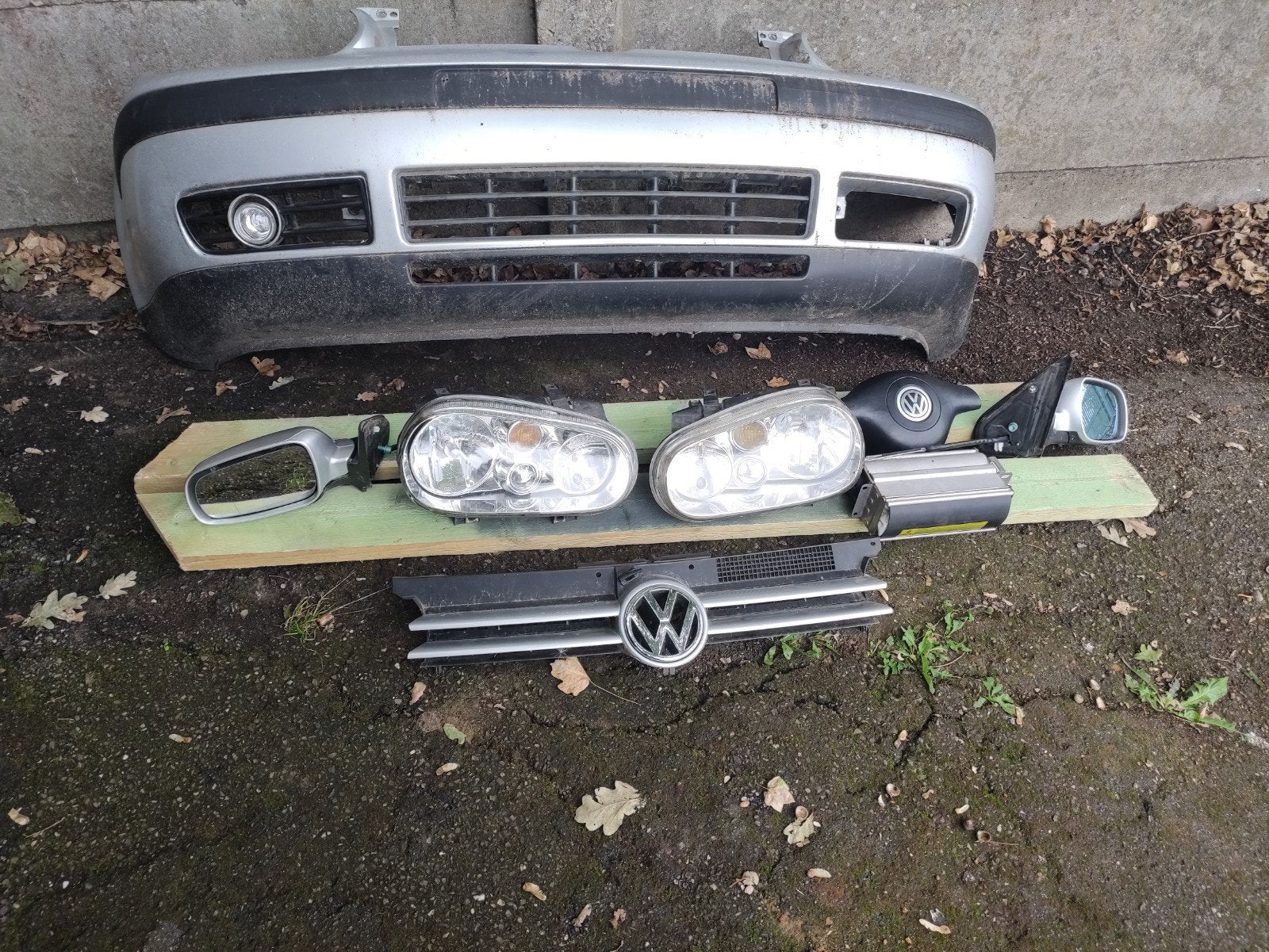golf vier, Ophalen, Gebruikt, Volkswagen, Voor
