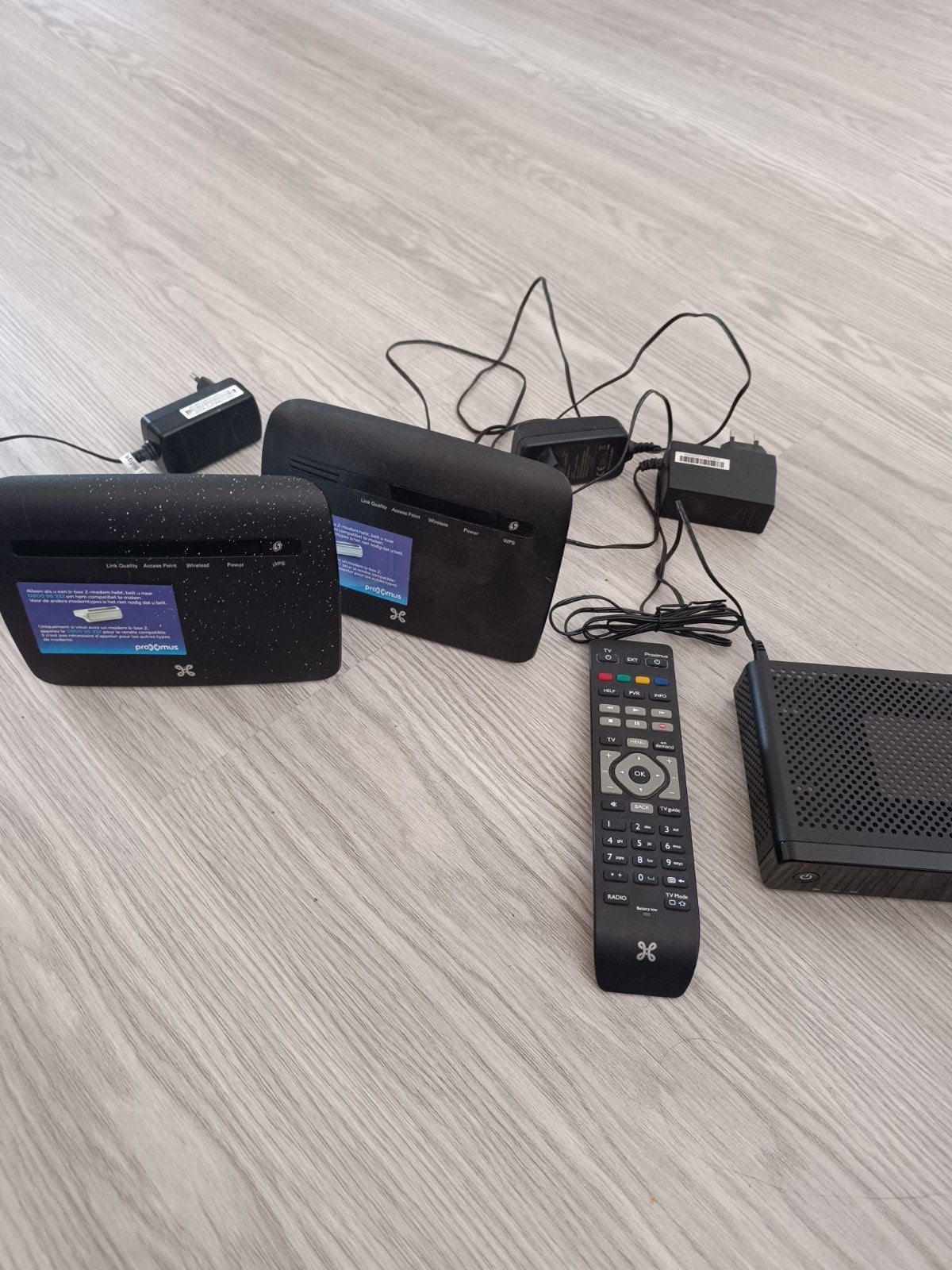 Booster wifi proximus +décodeur proximus., Enlèvement, Décodeur