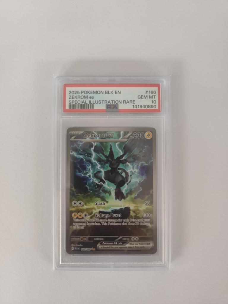 Zekrom 166/086, Ophalen of Verzenden, Zo goed als nieuw, Losse kaart, Foil