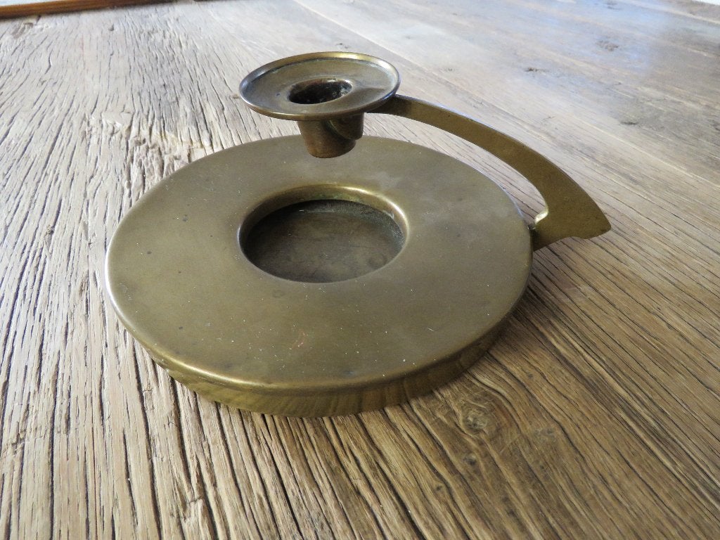 Chandelier en cuivre au design scandinave, années 1960, Enlèvement ou Envoi