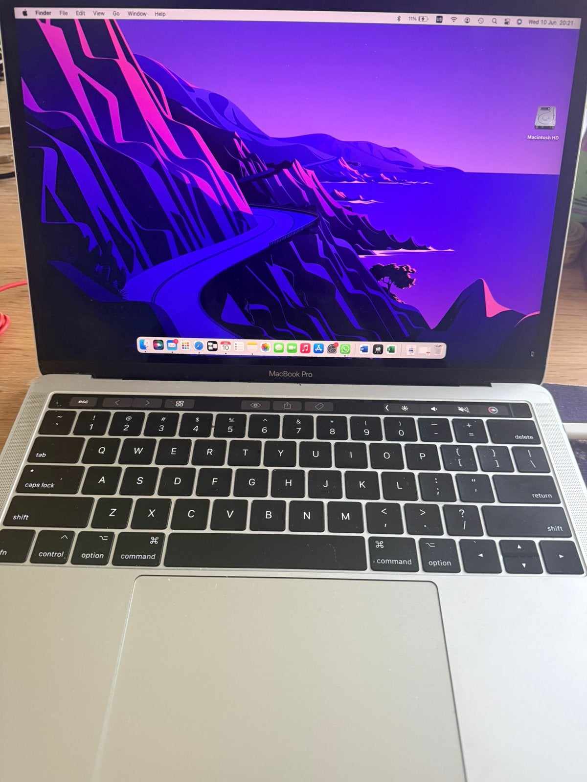 Macbook Pro 13 inch 2016, Computers en Software, Qwerty, 13 inch, 512 GB, Ophalen of Verzenden