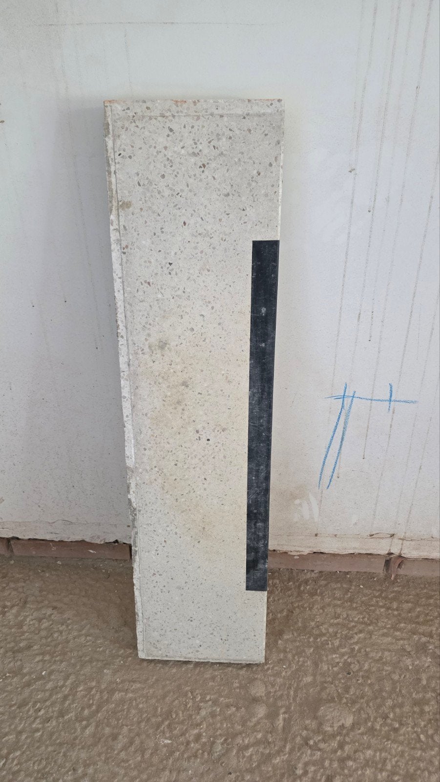 13 traptredes beton, Ophalen