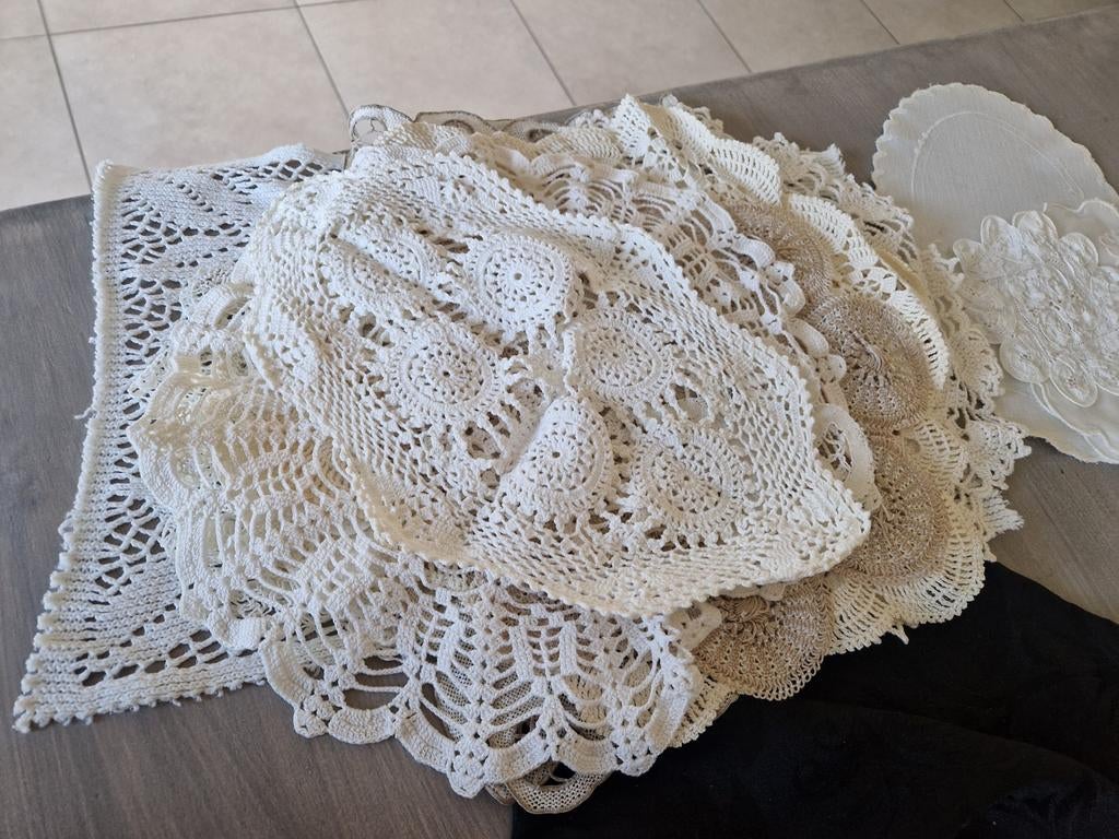 Tafel doekjes,kleden..., Antiek en Kunst, Ophalen of Verzenden