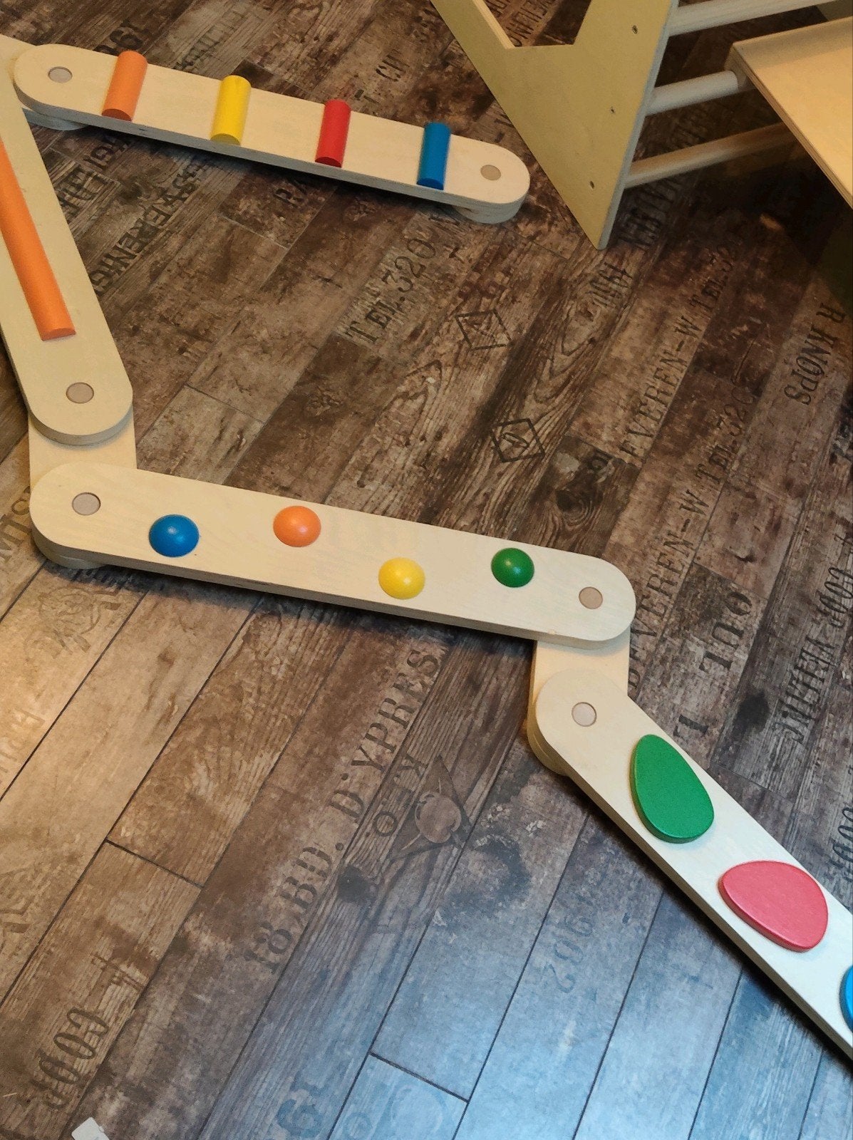 balanceerparcours balanceer balans peuter kleuter, Kinderen en Baby's, Ophalen, Zo goed als nieuw