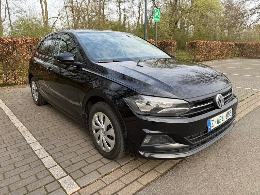 Vw Polo 1.0 benzine automaat, Auto's, Automaat, Zwart, Bedrijf, 5 deurs